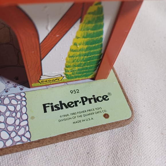 Fisher Price Little People Vintage Tudor Doll House Only No Accessories #952 - Picture 6 of 9